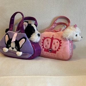 5/$25 SALE** 2 Aurora Pets with Bags